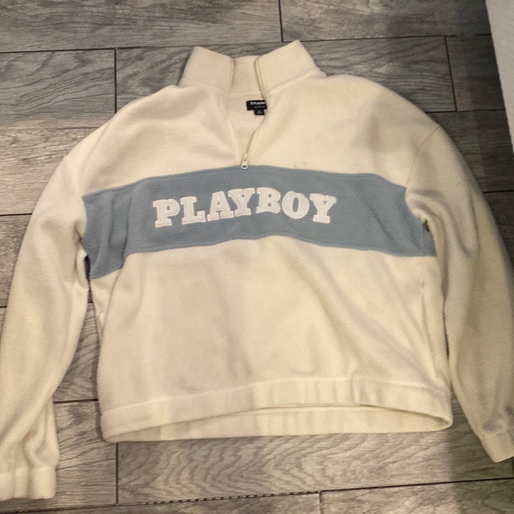 playboy sweater. worn a few times. from pacsun